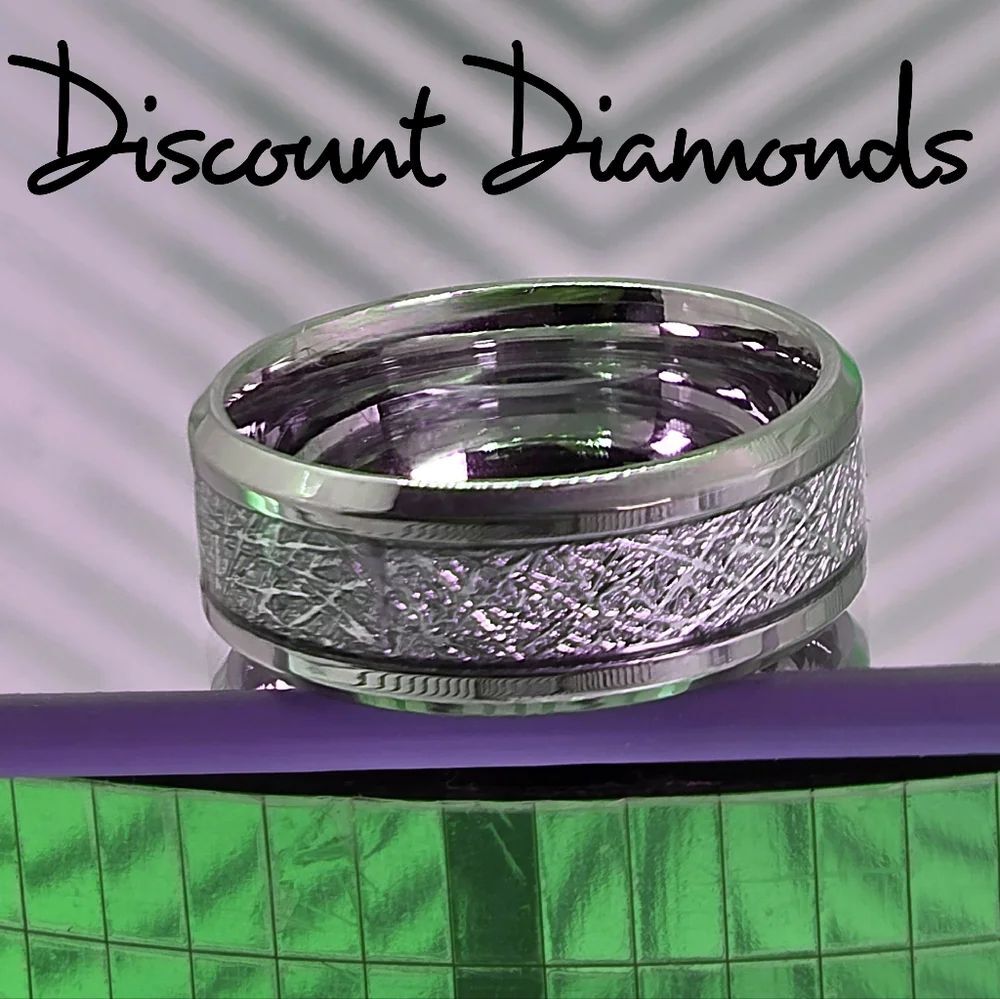 Silver Titanium Ring